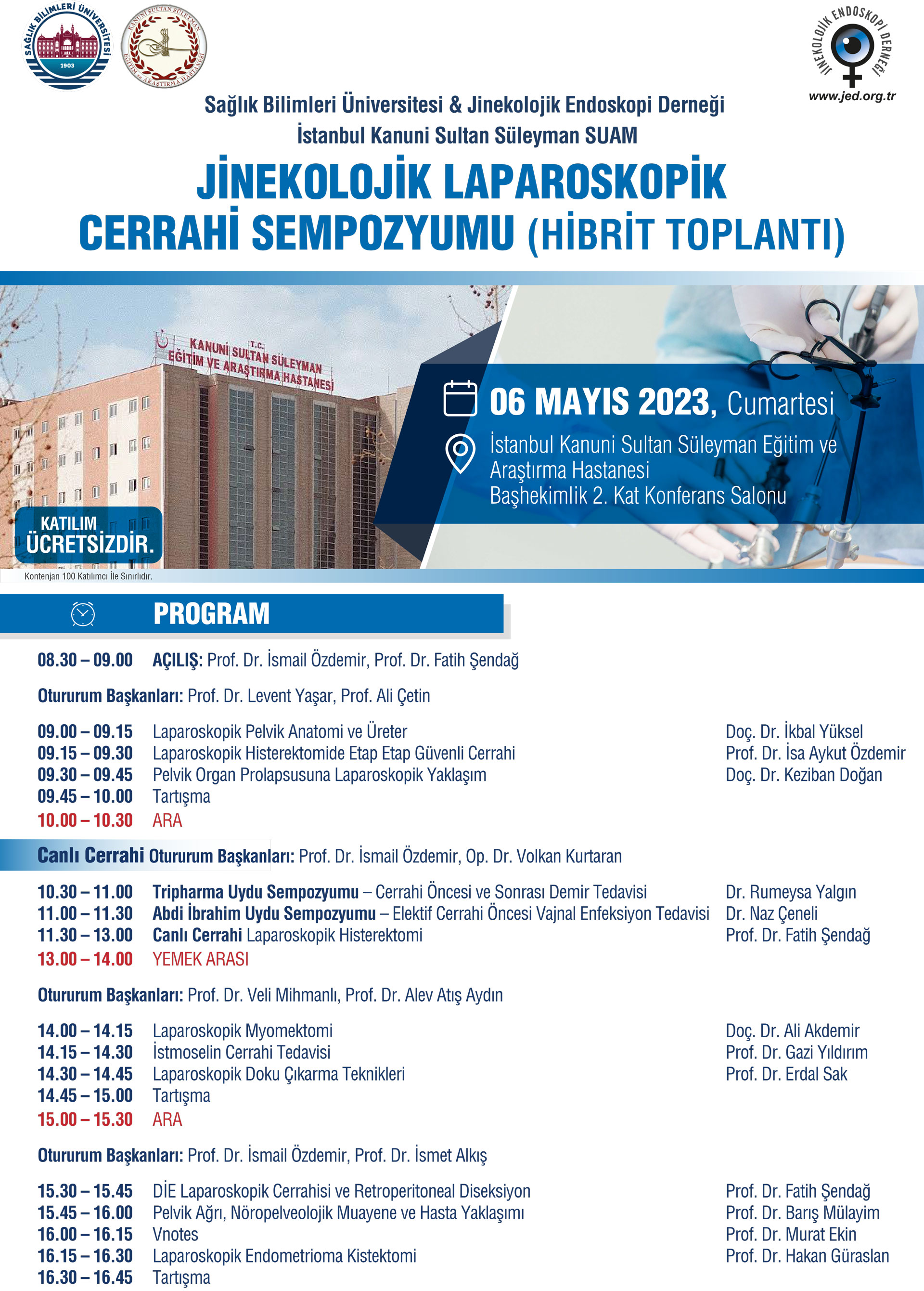 SBU-LaparoskopikCerrahi-6-Mayıs-2023-Bilimsel-Program
