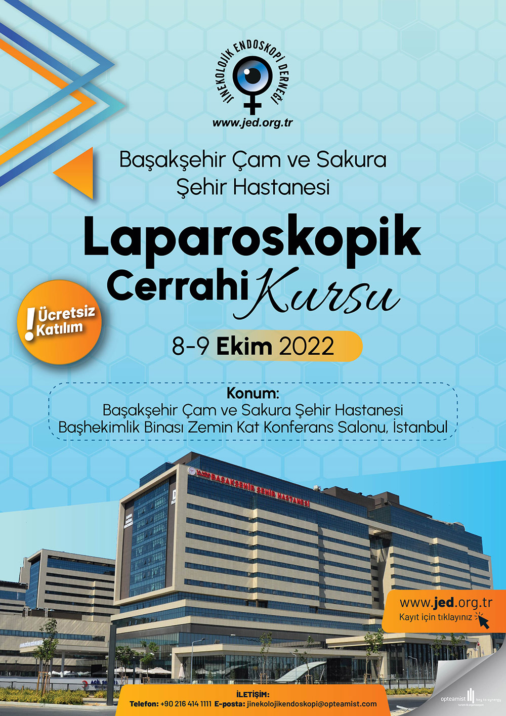  İstanbul - Laparoskopik Cerrahi Kursu