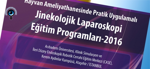2016 Jinekolojik Laparoskopi Eğitim Programları