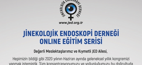 Jinekolojik Endoskopi Derneği Online Egitim Serisi