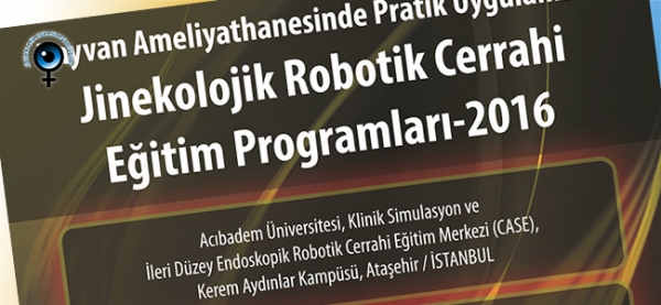 2016 Jinekolojik Robotik Cerrahi Eğitim Programları